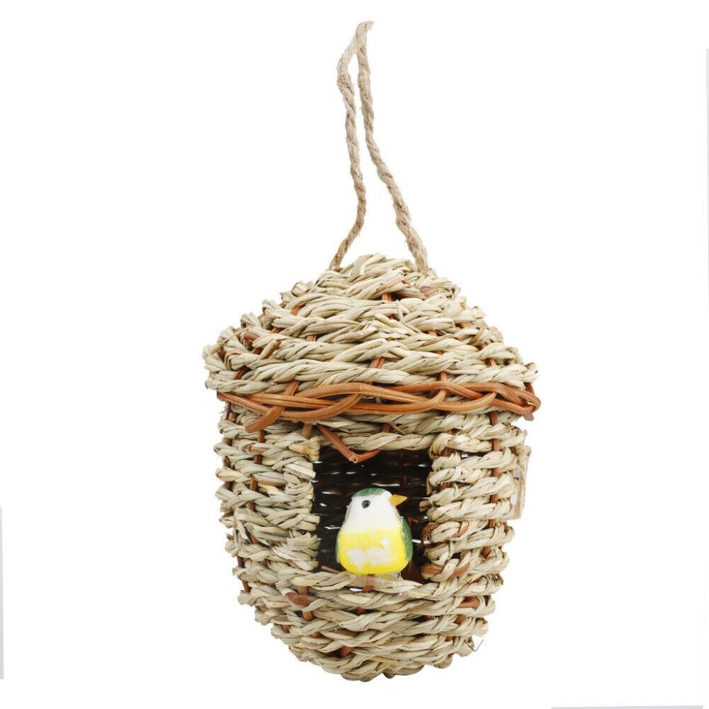 Round Woven Bird House